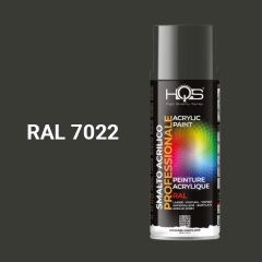 Farba v spreji akrylov� HQS RAL 7022 leskl� 400ml