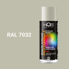 Farba v spreji akrylov� HQS RAL 7032 leskl� 400ml