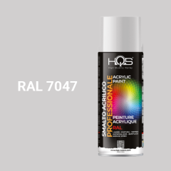 Farba v spreji akrylov� HQS RAL 7047 leskl� 400ml