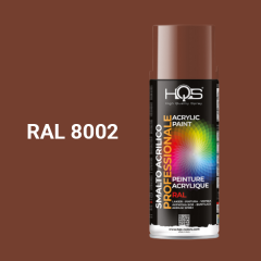 Farba v spreji akrylov� HQS RAL 8002 leskl� 400ml