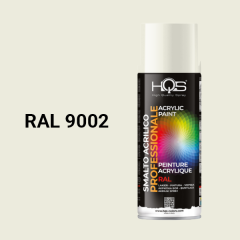 Farba v spreji akrylov� HQS RAL 9002 leskl� 400ml
