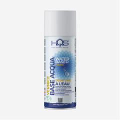 Farba v spreji na vodnej b�ze HQS transparetn� matn� 400ml