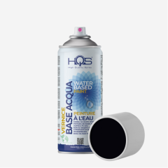 Farba v spreji na vodnej b�ze HQS RAL 9005 �ierna matn�400ml