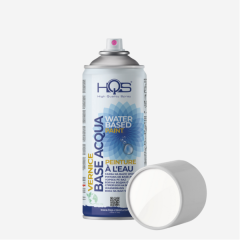 Farba v spreji na vodnej b�ze HQS RAL 9016 biela leskl� 400ml
