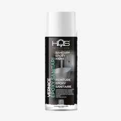 Farba v spreji na sanit�rne povrchy HQS biela 400 ml