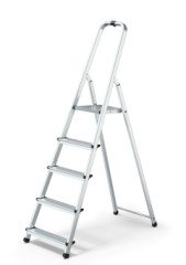 Jednostrann� hlin�kov� rebr�k 5 schodov HOME + h�k (max.125 kg)