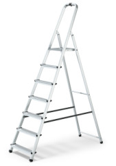Jednostrann� hlin�kov� rebr�k 7 schodov HOME + h�k (max.125 kg)