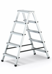 Obojstrann� hlin�kov� rebr�k 2x5 schodov HOME 102cm �ierna (max.125 kg)