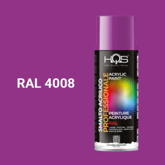 Farba v spreji akrylov� HQS RAL 4008 leskl� 400ml