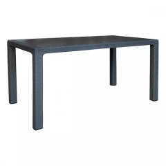 St�l z�hradn� RATAN antracit 90x150 cm