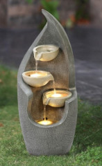 Font�na s led svetlom 27,5x27x67 cm