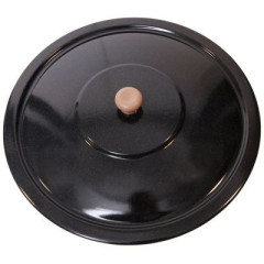 Pokrievka smaltovan� na gul�ov� kotl�k 30 l / 48 cm