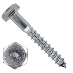 Skrutka podstavcov� DIN 571 5x20 Zn