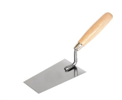 Ly�ica mur�rska nerezov� 140 mm s drevenou rukov�ou 0208