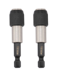 Dr�iak bitov magnetick� 2 ks 1/4" x 60 mm HOTECHE HT251003