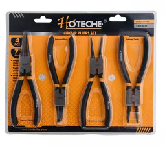 Klie�te na poistn� kr��ky 7�/180 mm 4-dielna sada HOTECHE HT101401