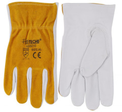 Rukavice pracovn� �tiepan� ko�a L HOTECHE HT433209