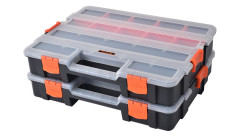 Organiz�r plastov� 375x290x67 mm 2-dielna sada TACTIX (320034)