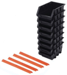 Z�sobn�k stohovate�n� 105x164x76 mm / 8 ks TACTIX (320604)