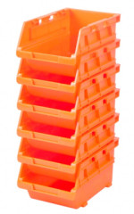 Z�sobn�k plastov� stohovate�n� 111x169x83 mm / 6 ks TACTIX (320654)
