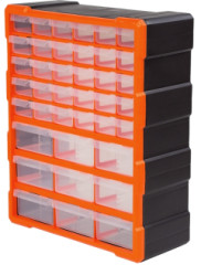 Z�sobn�k modul�rny plastov� 470x385x162 mm / 39 z�suviek TACTIX (320636)