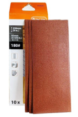 Papier br�sny pre vibra�n� br�sku 230x93 mm / P120 10 ks TACTIX (446047)