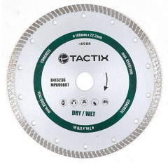 Kot�� diamantov� 125x22.2 mm TURBO TACTIX (425105)