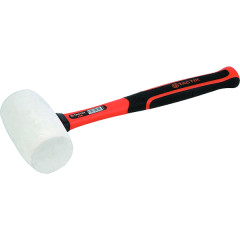 Kladivo gumen� 680 g BIELE so sklolamin�tovou rukov�ou TACTIX (223003)