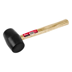 Kladivo gumen� 450 g �IERNE s drevenou rukov�ou TACTIX (706813)