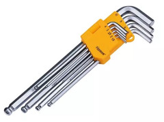 Sada extra pred�en�ch imbusov�ch k���ov s guli�kou (1,5-10 mm 9-dielna HOTECHE HT260610
