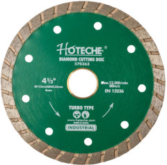 Kot�� diamantov� rezn� TURBO 115 mm HOTECHE HT570363