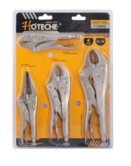 Sada klie�ti samosvorn�ch 4-dielna HOTECHE HT112002