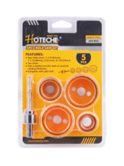 Sada vykru�ovac�ch p�l 5-dielna HOTECHE HT601002
