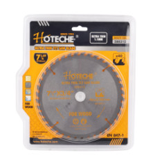 Kot�� p�lov� na drevo TCT 185x20x40T HOTECHE HT580312