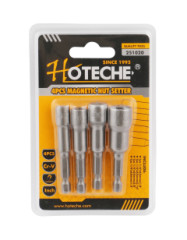 Sada magnetick�ch nadstavcov 1/4" 4-dielna HOTECHE HT251020