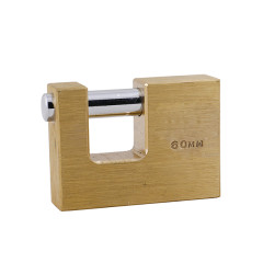 Z�mok visiaci obd�nikov� 90x58x18 mm + 3 ks k��� HOTECHE HT180404