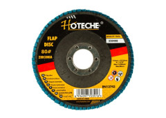 Kot�� br�sny lamelov� zirk�n modr� 115 mm P80 HOTECHE HT550408