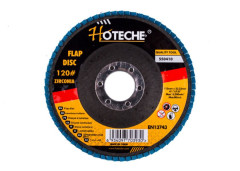 Kot�� br�sny lamelov� zirk�n modr� 115 mm P120 HOTECHE HT550410
