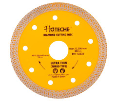 Kot�� diamantov� rezn� (TURBO TYPE) 125x22,23x1,4x10mm HOTECHE HT570254
