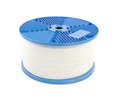 Lano nylonov� 16-vl�kien, biela 4mm/200m