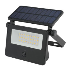 Svietidlo n�stenn� so sol�rnym senzorom 27 SMD 5W HOTECHE HT440406