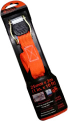 Popruh up�nac� ra��ov� 25mm x 3m 125kg TACTIX (376001R)