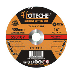 Kot�� br�sny/rezn� T41 400x4,0x25,4mm HOTECHE (550107)