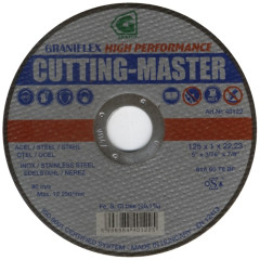 Kot�� rezn� na kov/nerez 125x1,0 Graniflex